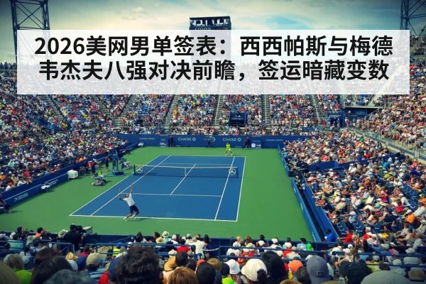 2026美网男单签表:西西帕斯与梅德韦杰夫八强对决前瞻,签运暗藏变数